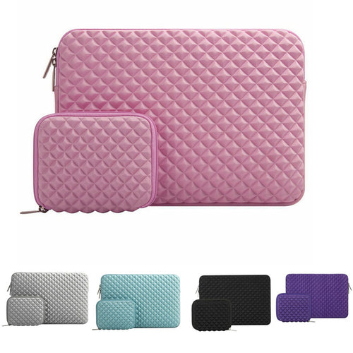 Diamond Foam Water Repellent Lycra Laptop - La'Fem Couture